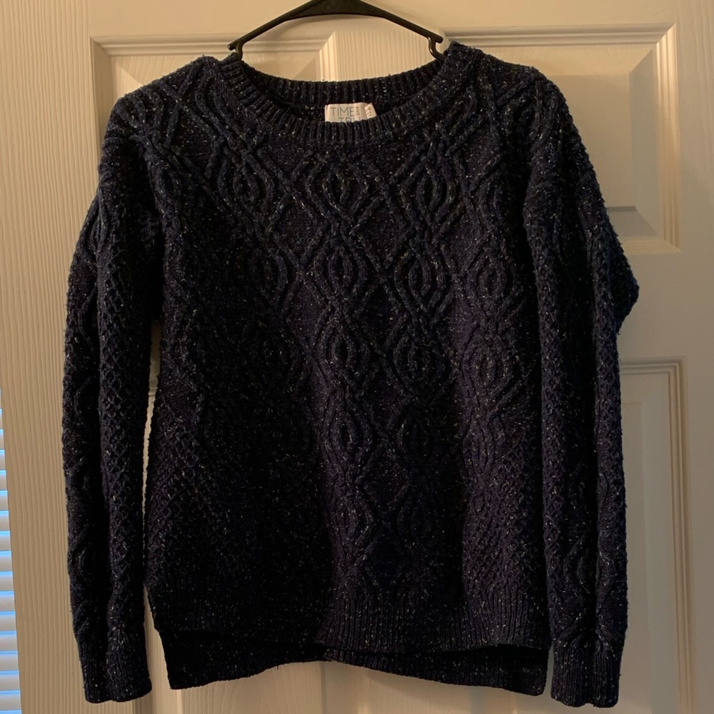 Blue Time and Tru sweater